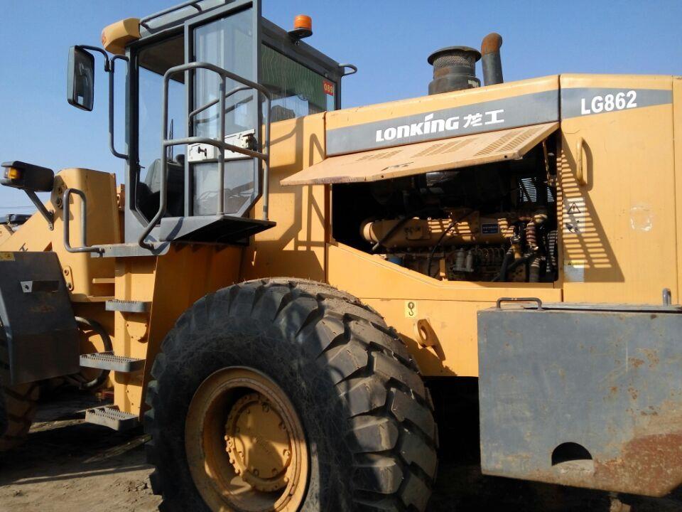 二手龙工5吨加长臂侧翻装载机价格