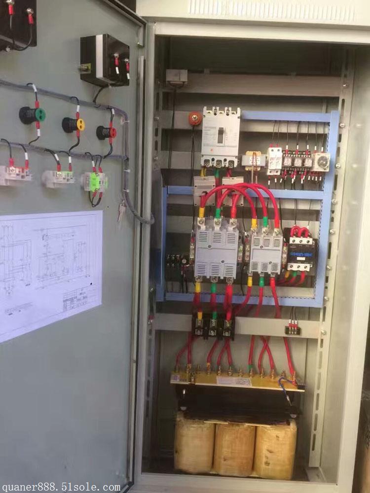 离心泵配电柜自耦降压启动一用一备75kw